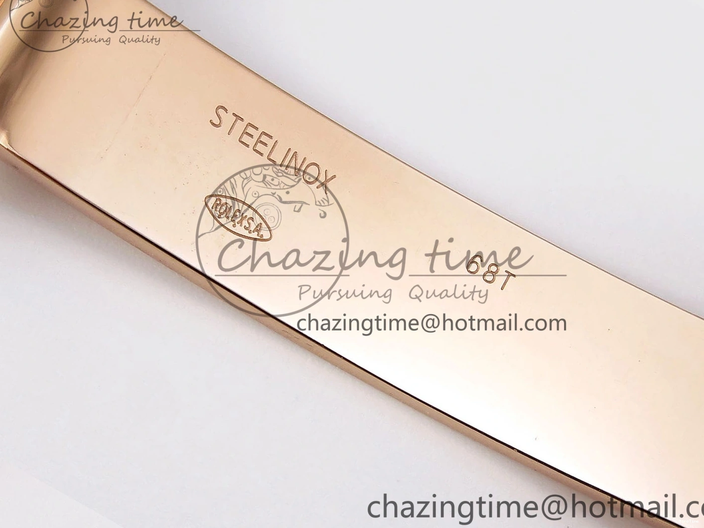 MiroTime 0413 Sophisticated Day Date 36 RG RAF 1:1 Best Edition Green Stone Dial on RG Bracelet A 1846